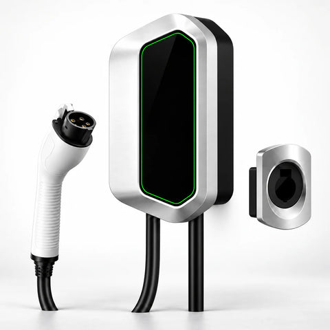 VOLGOO wall-mounted EV charger studio view
