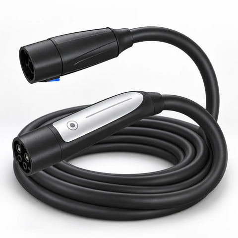 VOLGOO NACS EV charging extension cable studio view