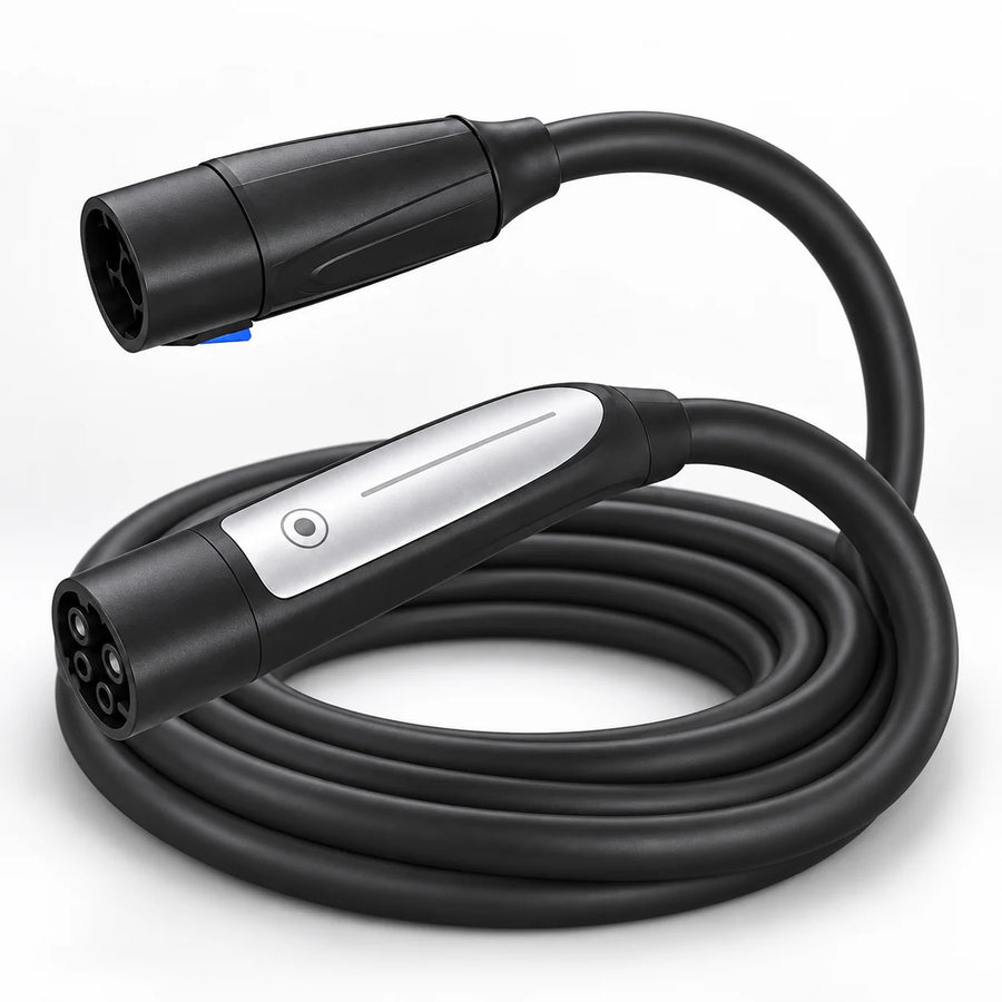 VOLGOO NACS EV charging extension cable studio view