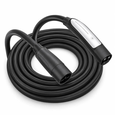 VOLGOO NACS EV charging extension cable studio view